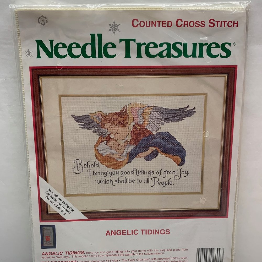 Needle Treasures Cross Stitch Kit Angelic Tidings 14 x 10